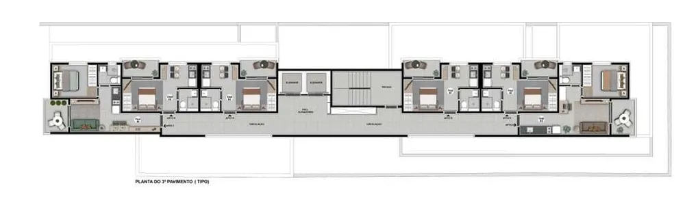 Apartamento, 1 quarto, 22 m² - Foto 9