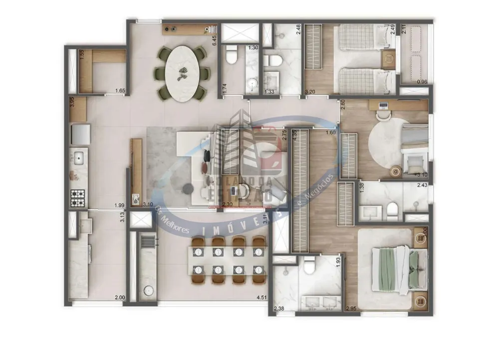 Apartamento, 3 quartos, 82 m² - Foto 11