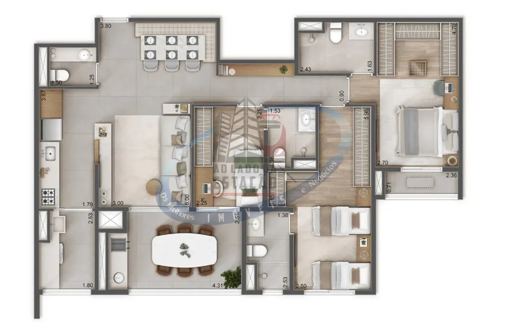 Apartamento, 3 quartos, 82 m² - Foto 9