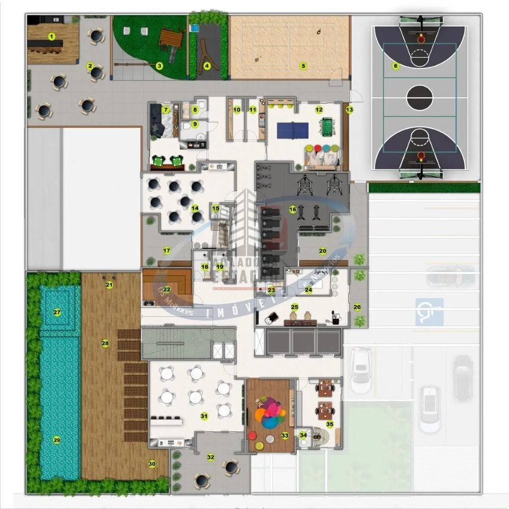 Apartamento, 3 quartos, 60 m² - Foto 2