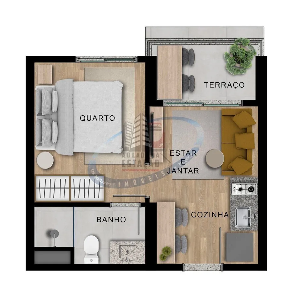 Apartamento, 2 quartos, 44 m² - Foto 21