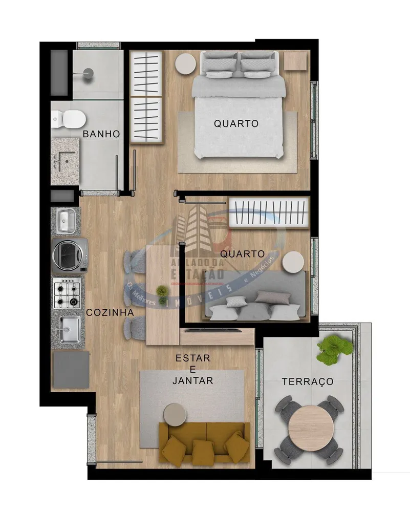 Apartamento, 2 quartos, 44 m² - Foto 27