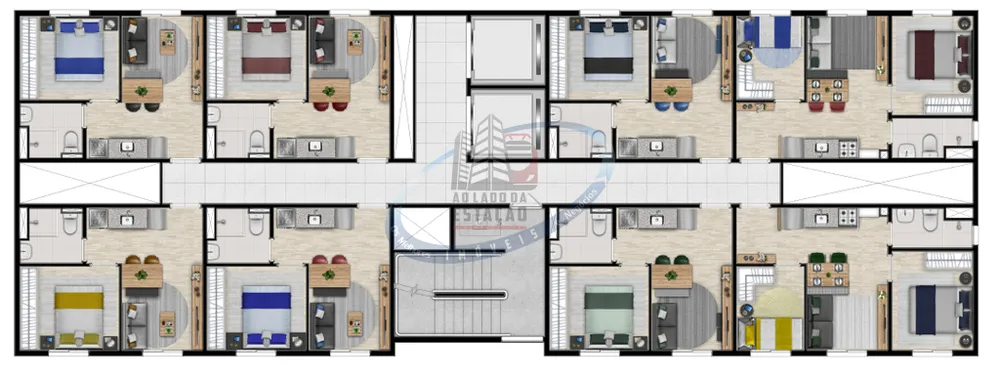 Apartamento, 2 quartos, 32 m² - Foto 1