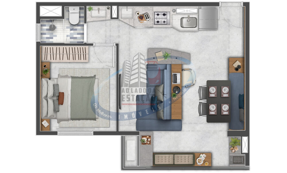 Apartamento, 1 quarto, 17 m² - Foto 7
