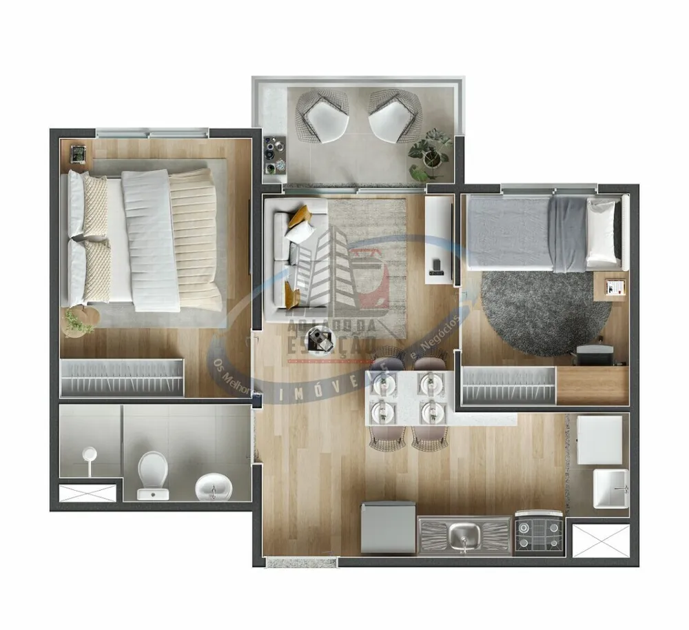Apartamento, 2 quartos, 41 m² - Foto 7