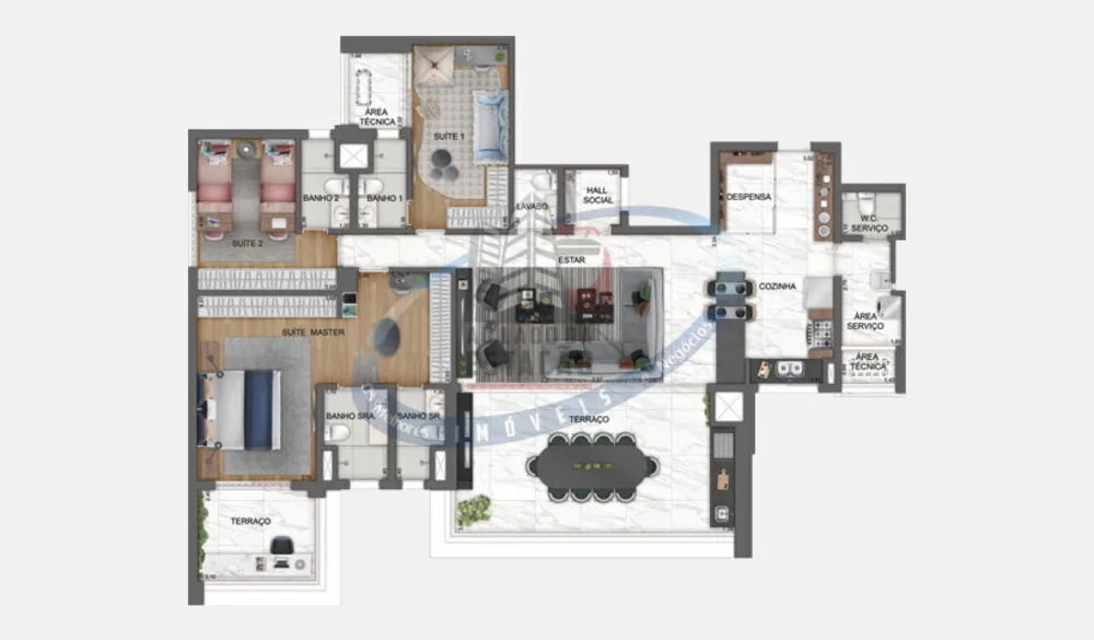 Apartamento, 4 quartos, 185 m² - Foto 32