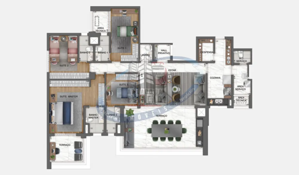 Apartamento, 4 quartos, 185 m² - Foto 31