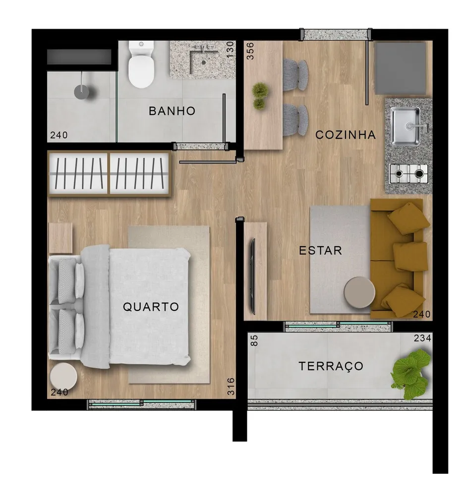 Apartamento, 2 quartos, 50 m² - Foto 7