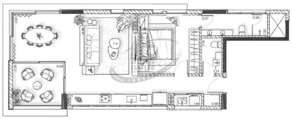 Apartamento, 1 quarto, 79 m² - Foto 9