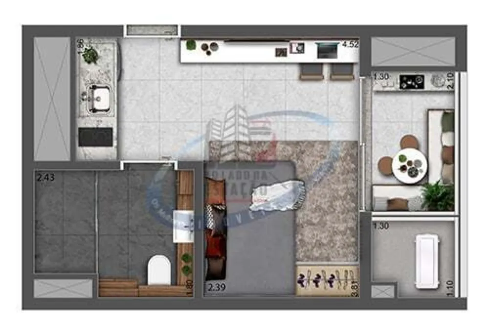Apartamento, 3 quartos, 78 m² - Foto 9