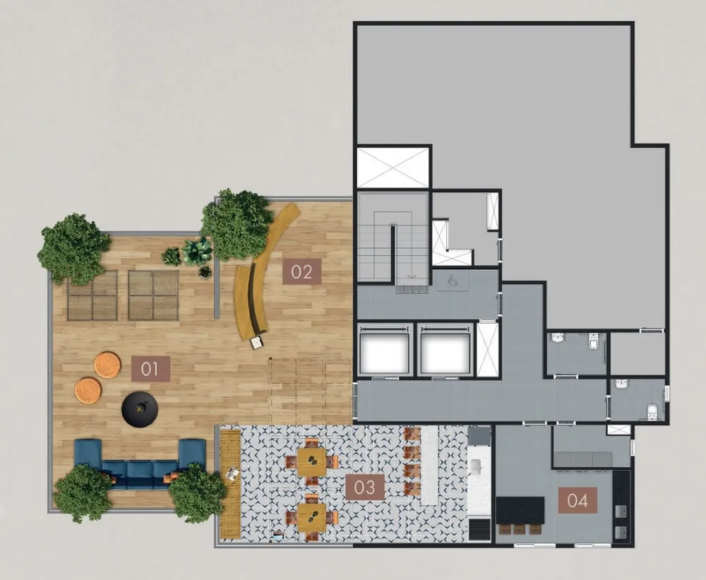 Apartamento, 1 quarto, 24 m² - Foto 1