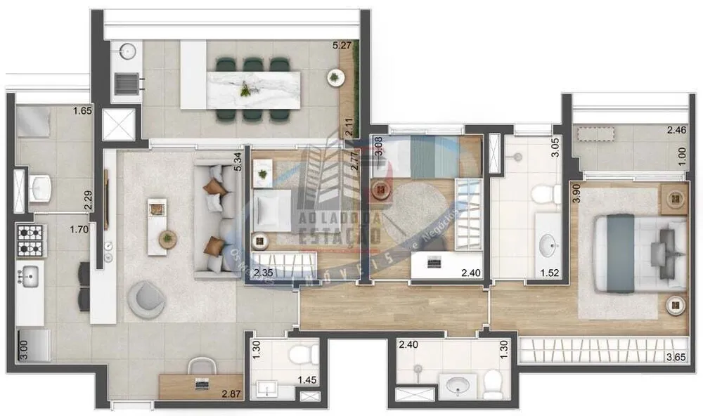 Apartamento, 3 quartos, 148 m² - Foto 5
