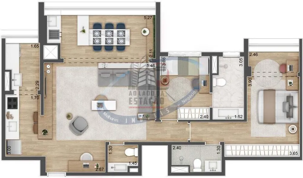 Apartamento, 3 quartos, 148 m² - Foto 12