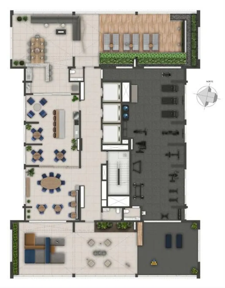 Apartamento, 2 quartos, 52 m² - Foto 2