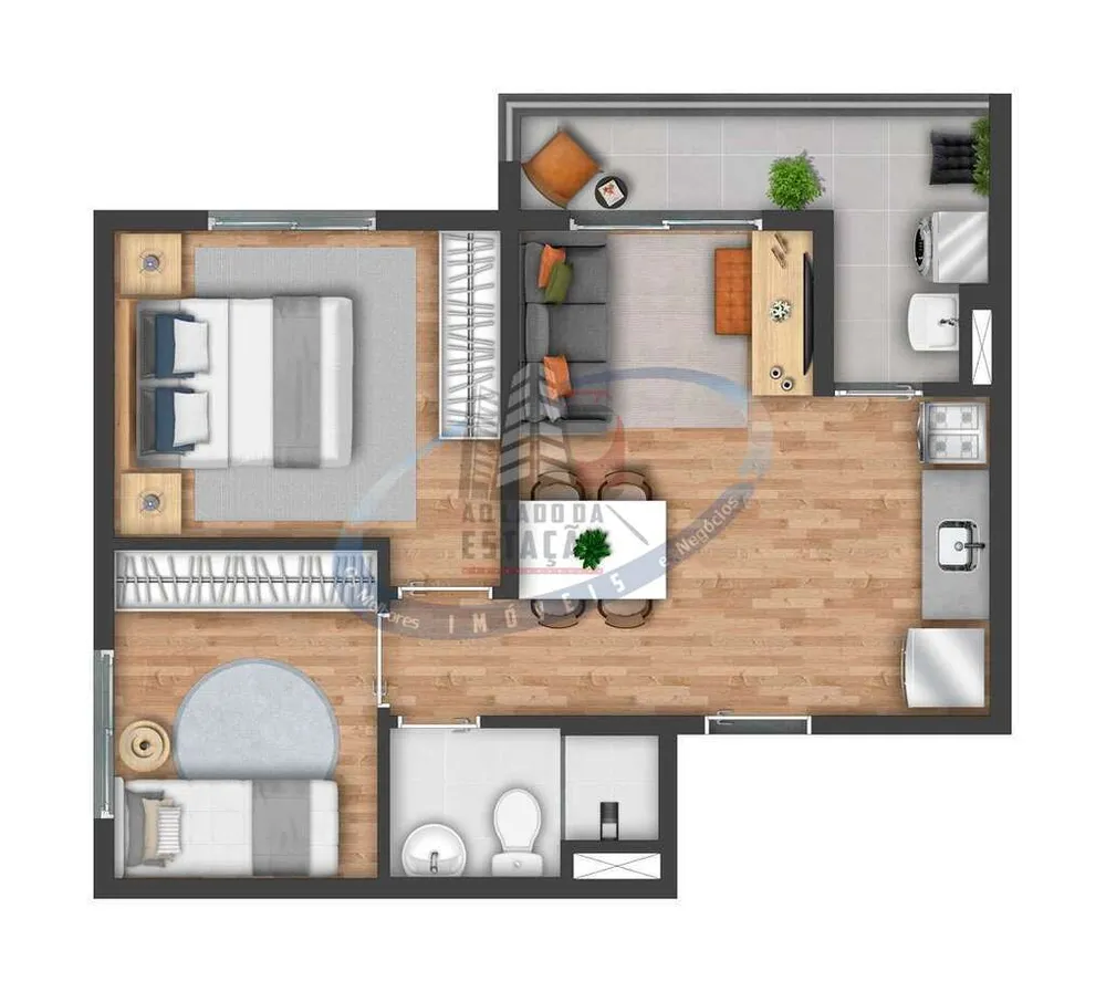 Apartamento, 1 quarto, 24 m² - Foto 6
