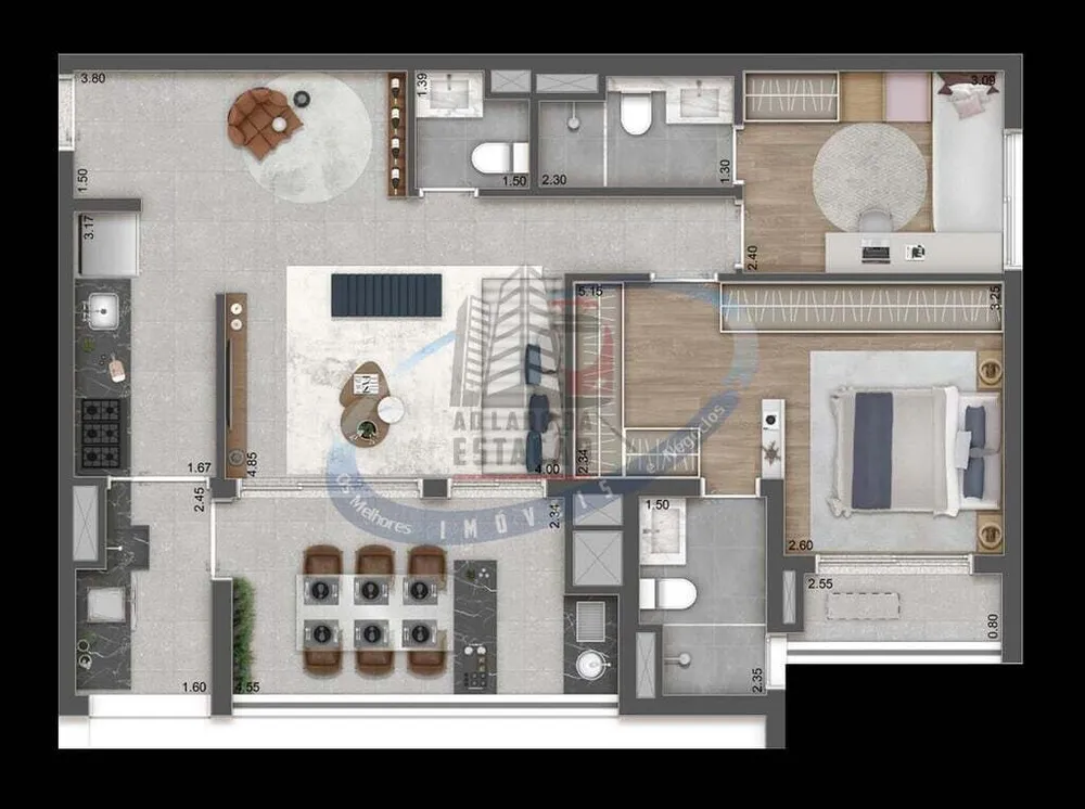 Apartamento, 2 quartos, 66 m² - Foto 10