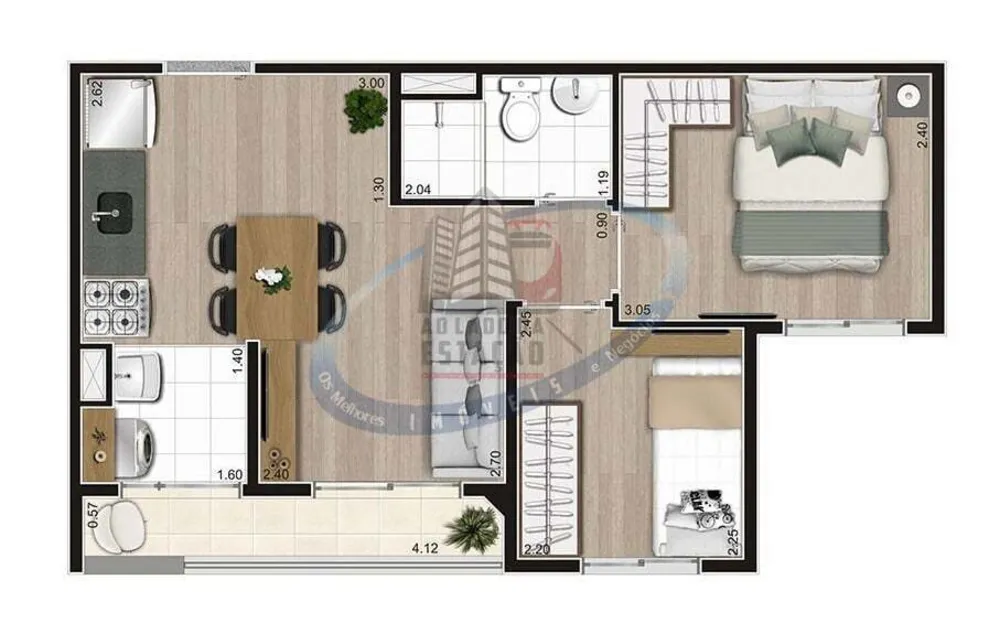 Apartamento, 2 quartos, 38 m² - Foto 10