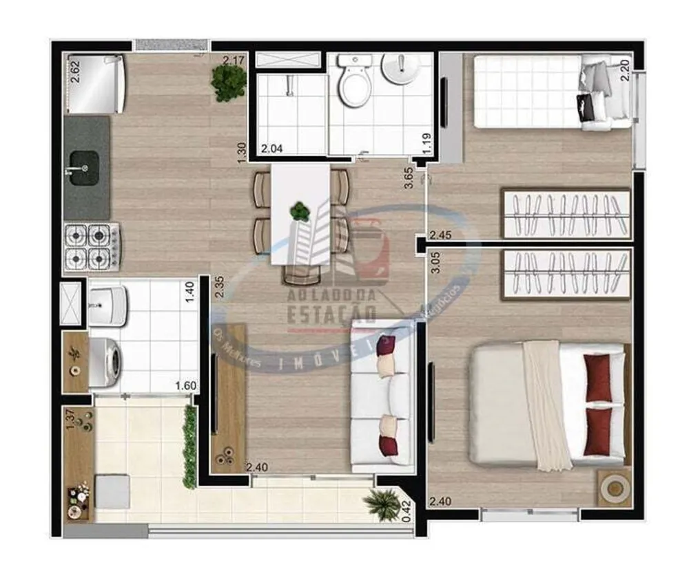 Apartamento, 2 quartos, 38 m² - Foto 11