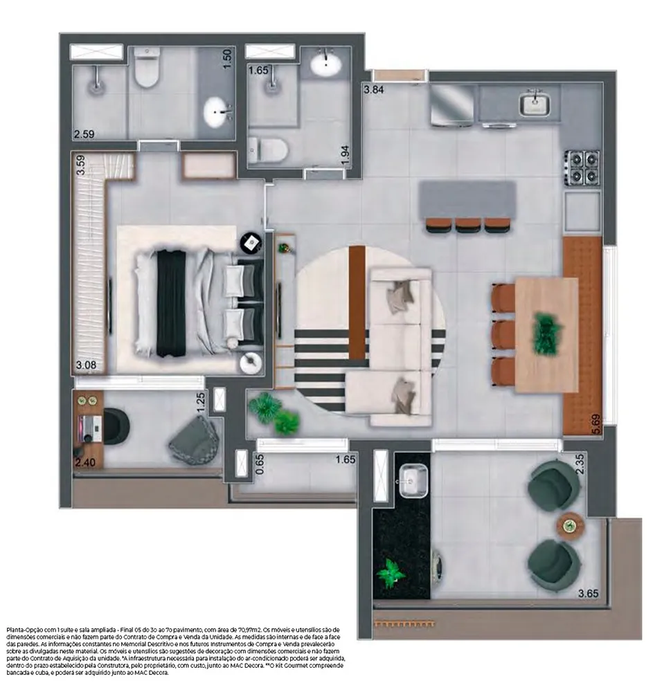 Apartamento, 3 quartos, 94 m² - Foto 9