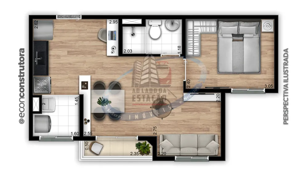 Apartamento, 2 quartos, 37 m² - Foto 11