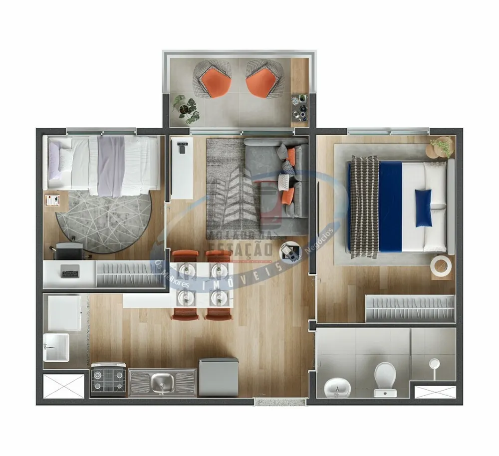 Apartamento, 2 quartos, 38 m² - Foto 7
