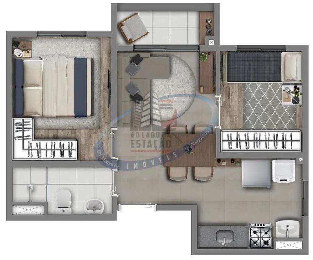 Apartamento, 2 quartos, 31 m² - Foto 12