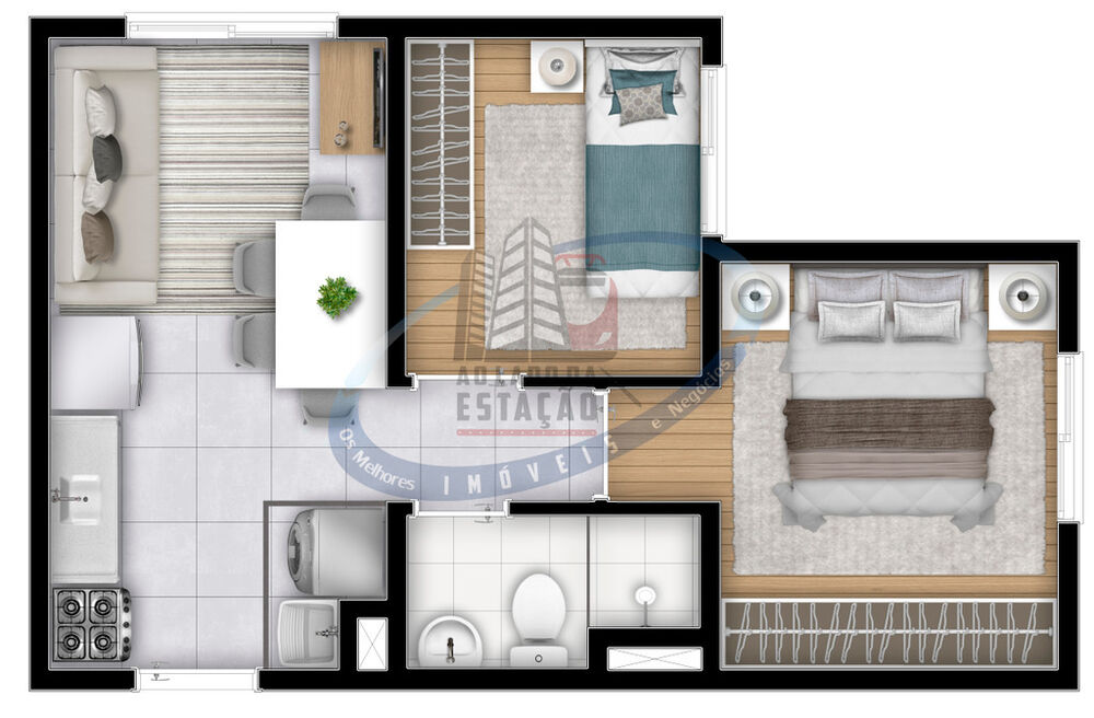 Apartamento, 2 quartos, 31 m² - Foto 17
