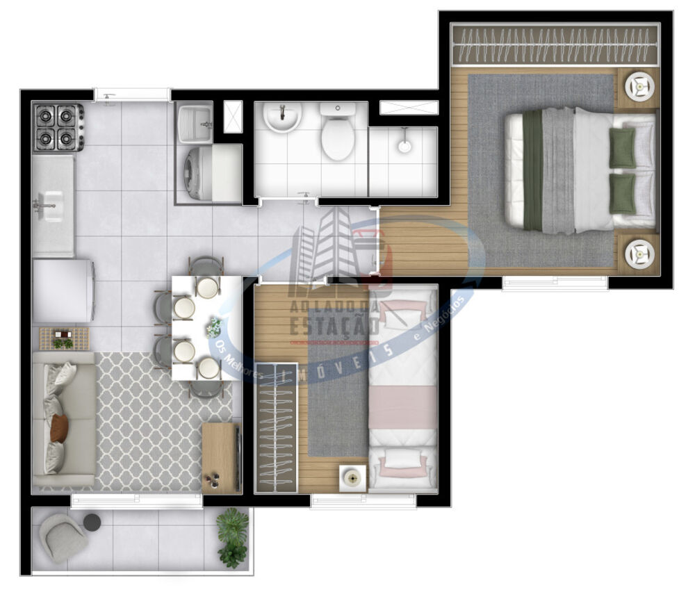 Apartamento, 2 quartos, 31 m² - Foto 14