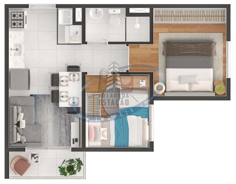 Apartamento, 2 quartos, 31 m² - Foto 12