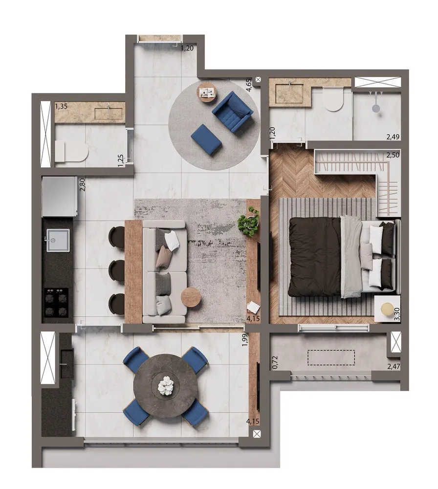 Apartamento, 3 quartos, 84 m² - Foto 6