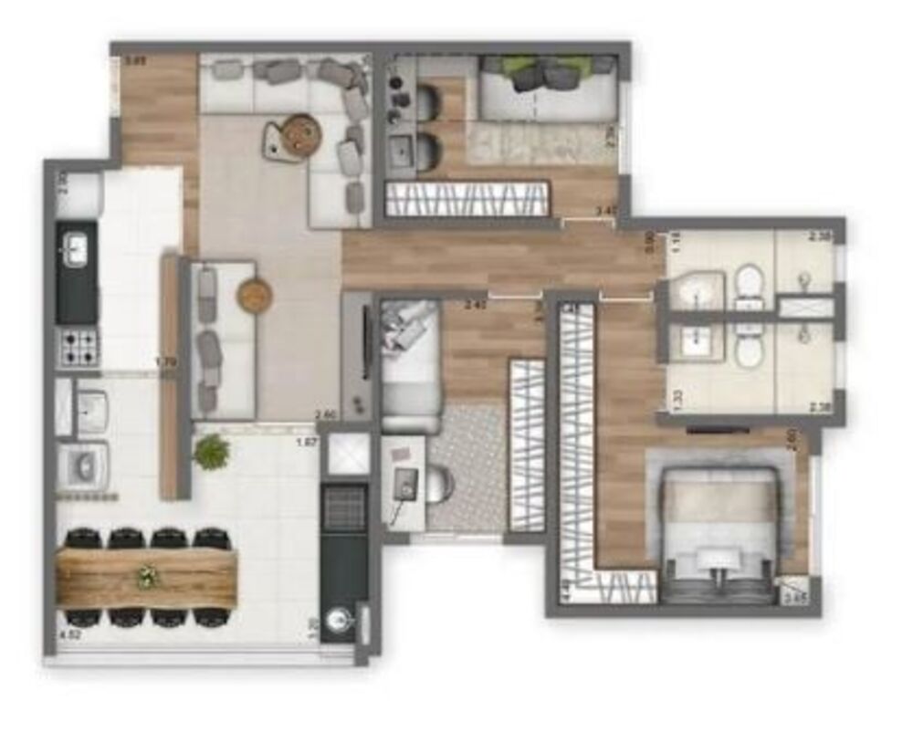 Cobertura à venda com 4 quartos, 201m² - Foto 14