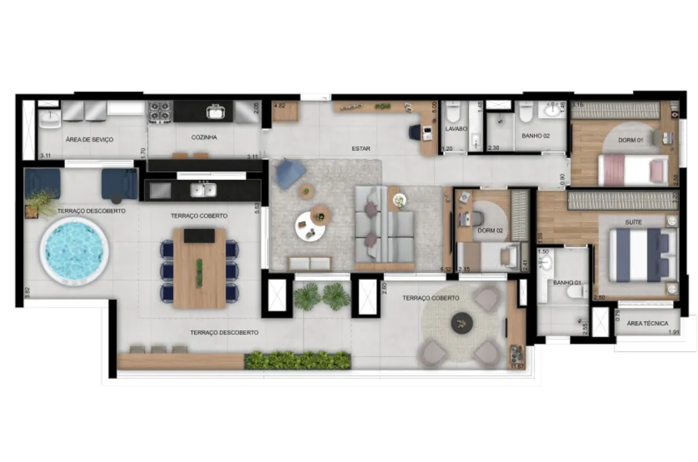Apartamento, 2 quartos, 67 m² - Foto 12