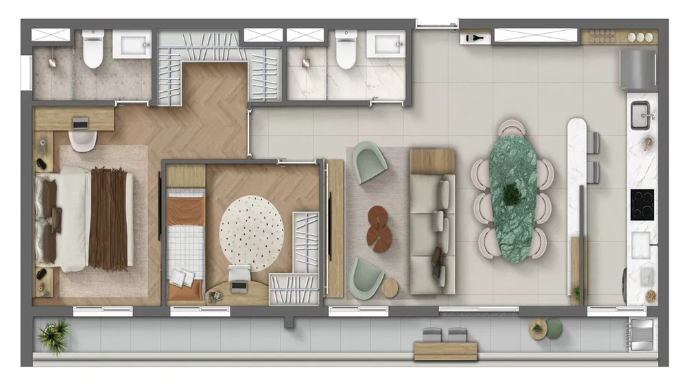 Apartamento, 3 quartos, 90 m² - Foto 8