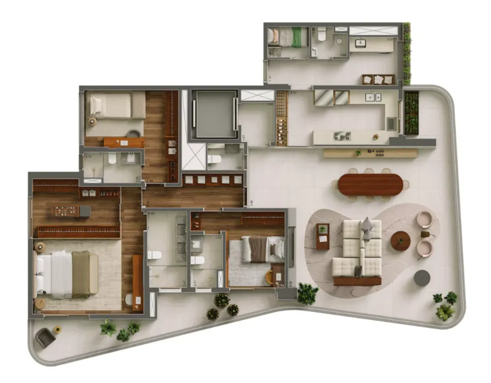 Apartamento, 4 quartos, 225 m² - Foto 5