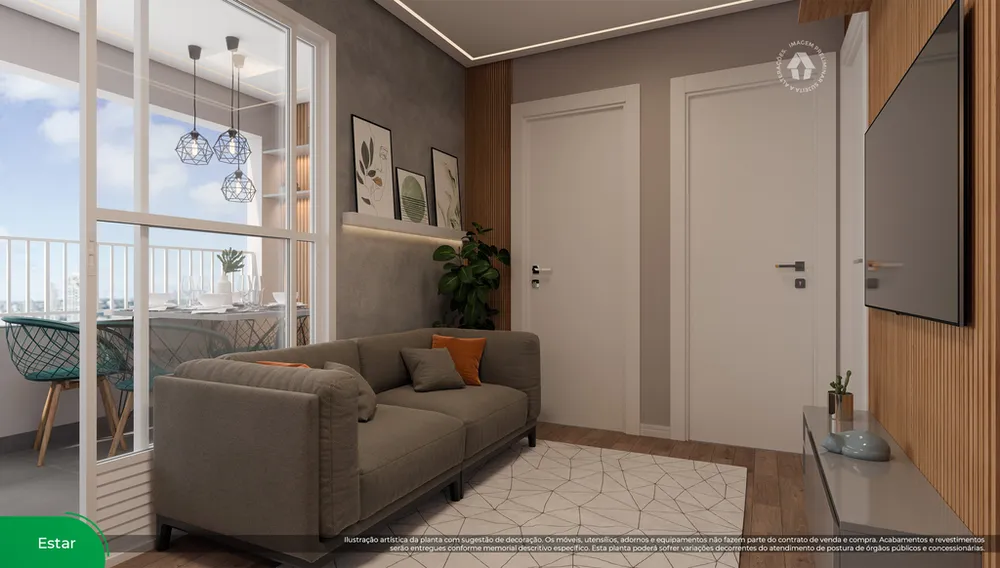 Apartamento, 2 quartos, 35 m² - Foto 1