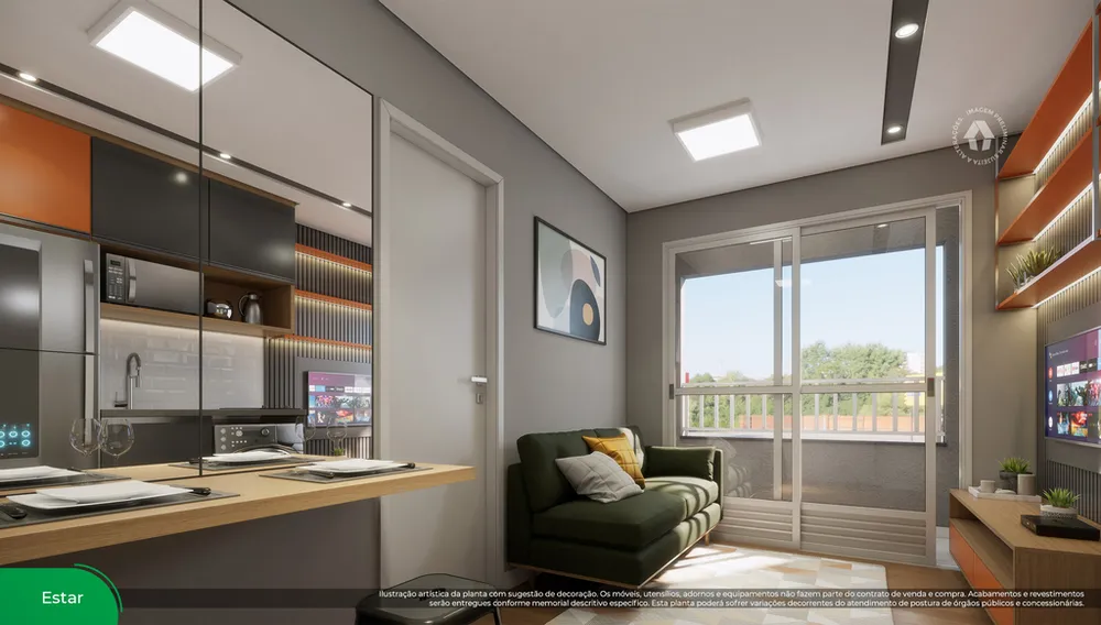 Apartamento, 2 quartos, 35 m² - Foto 11
