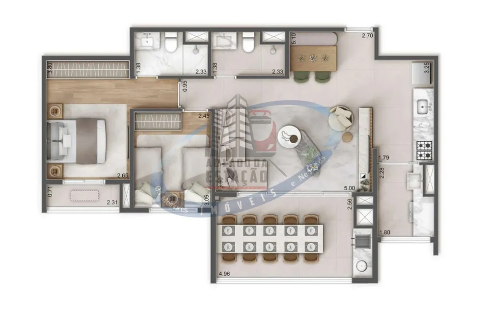 Apartamento, 3 quartos, 109 m² - Foto 9