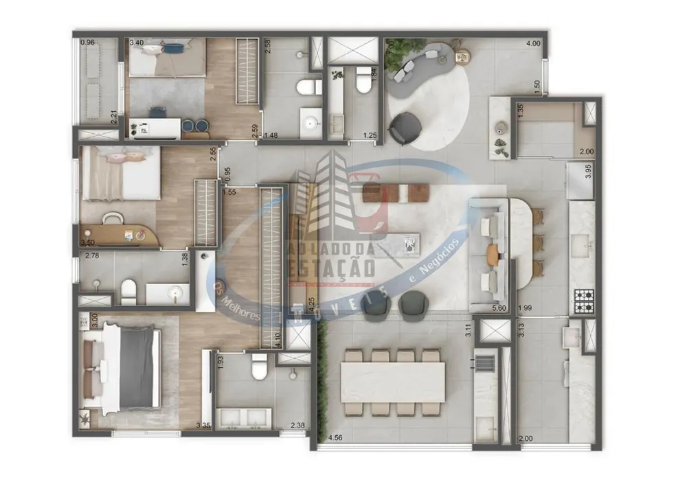 Apartamento, 3 quartos, 109 m² - Foto 12