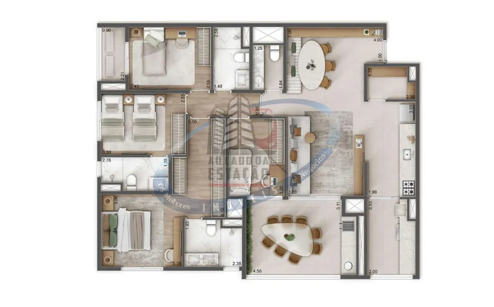 Apartamento, 3 quartos, 109 m² - Foto 11
