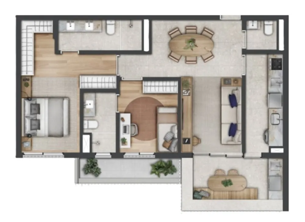 Apartamento, 2 quartos, 113 m² - Foto 3