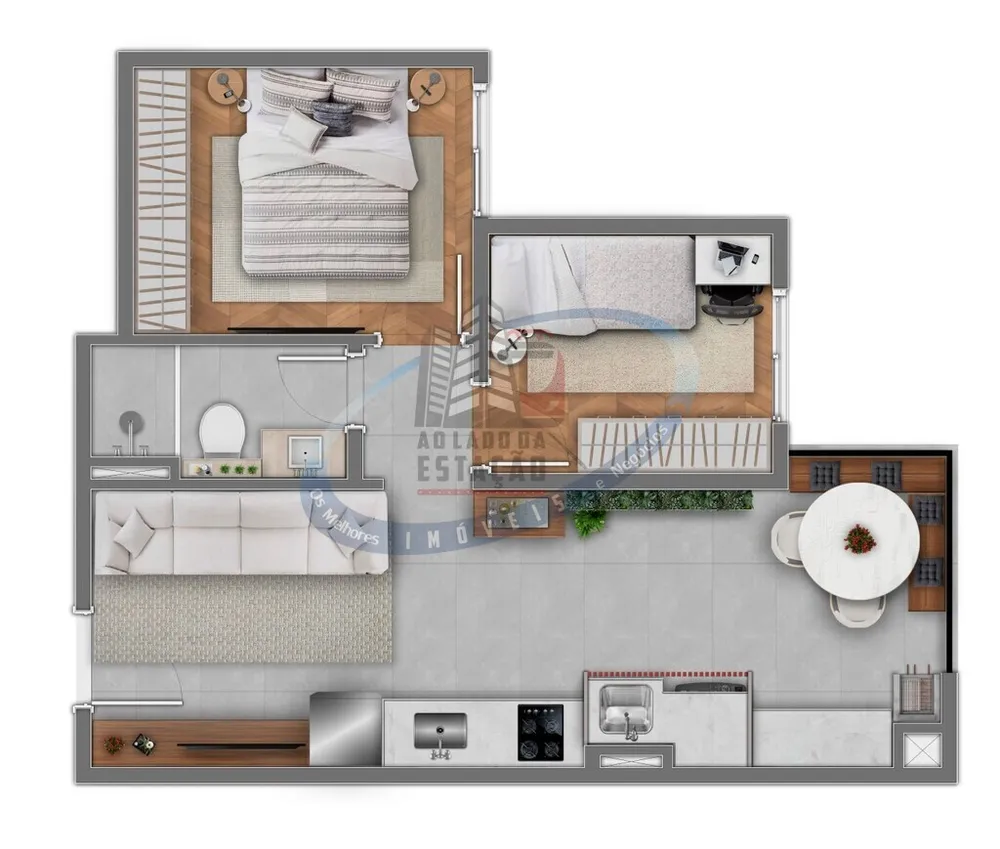Apartamento, 2 quartos, 40 m² - Foto 8
