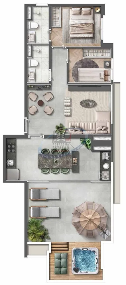 Apartamento, 2 quartos, 39 m² - Foto 8
