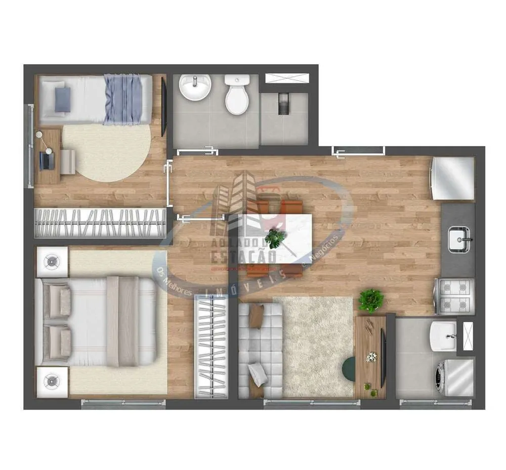 Apartamento, 2 quartos, 40 m² - Foto 8