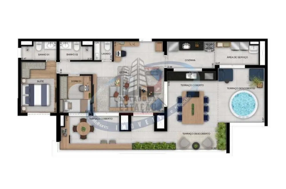 Apartamento, 3 quartos, 88 m² - Foto 8