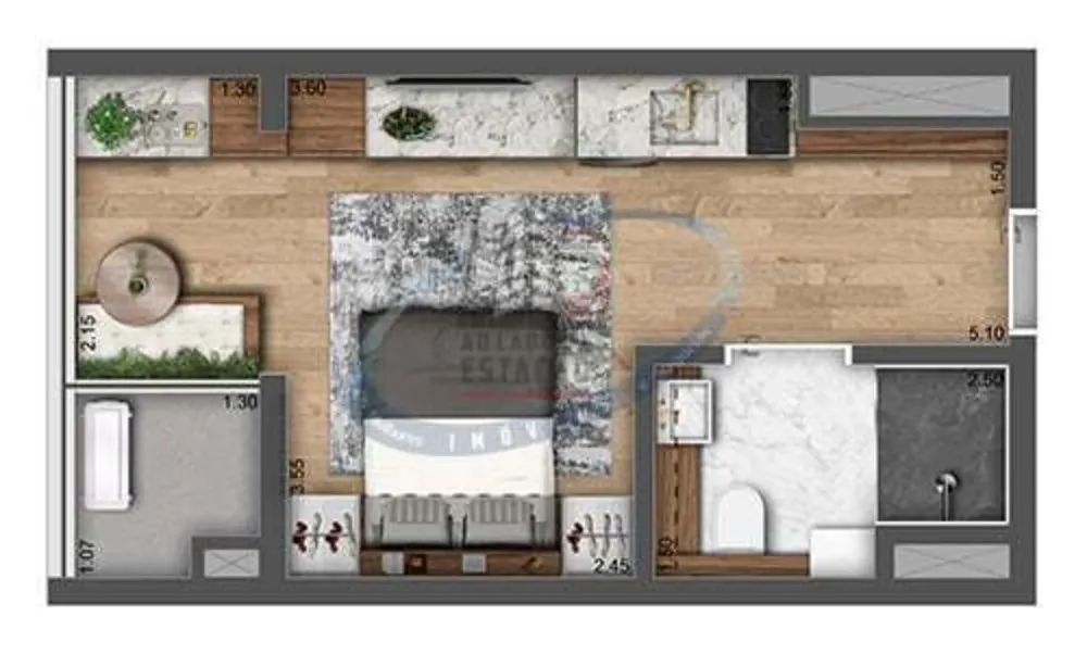 Apartamento, 2 quartos, 62 m² - Foto 8