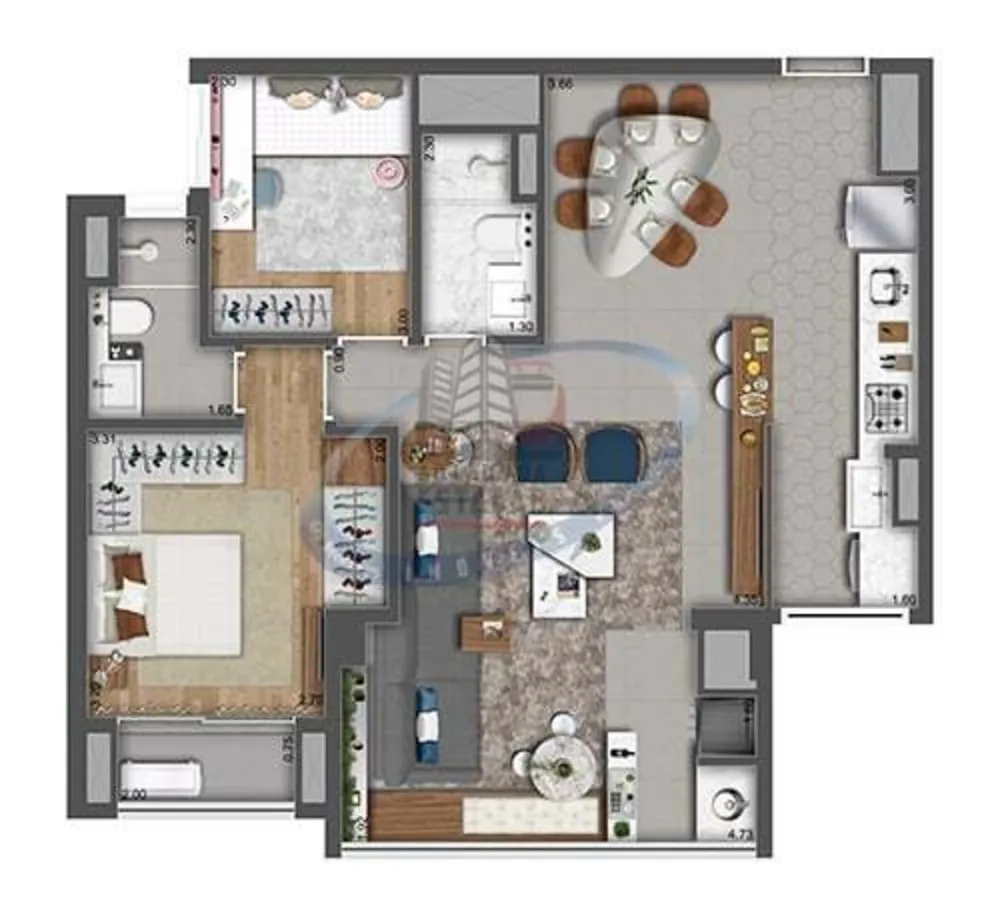 Apartamento, 2 quartos, 62 m² - Foto 12