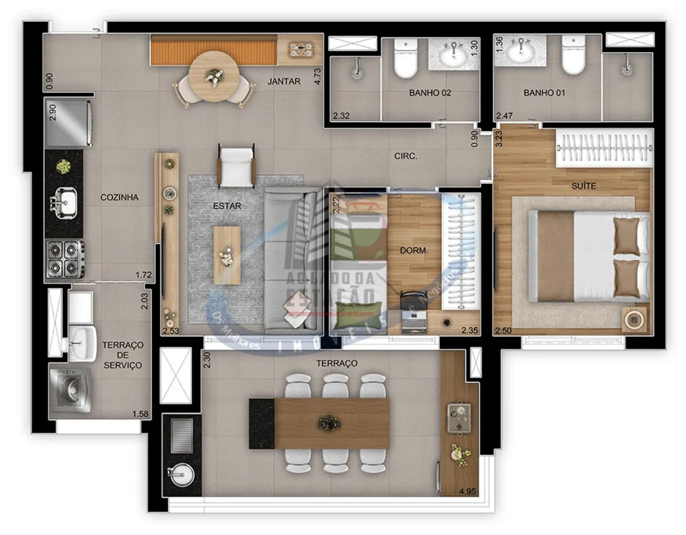 Apartamento, 3 quartos, 78 m² - Foto 10
