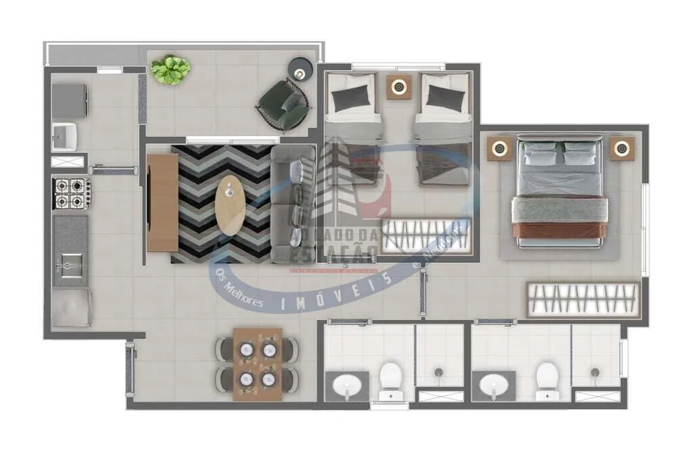 Apartamento, 2 quartos, 90 m² - Foto 5