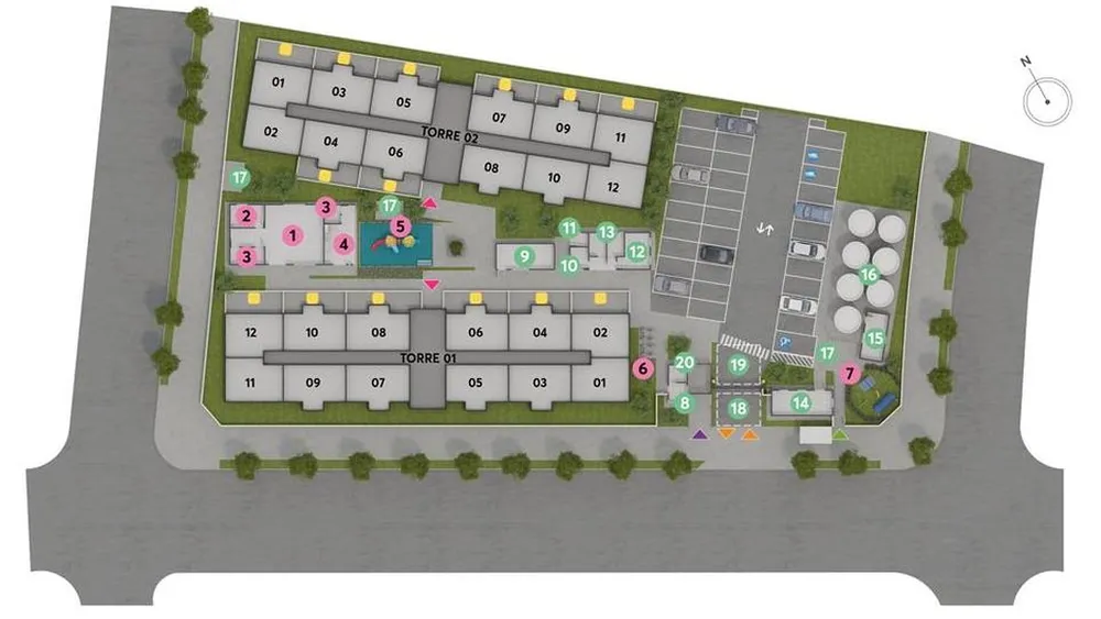 Apartamento, 2 quartos, 35 m² - Foto 2