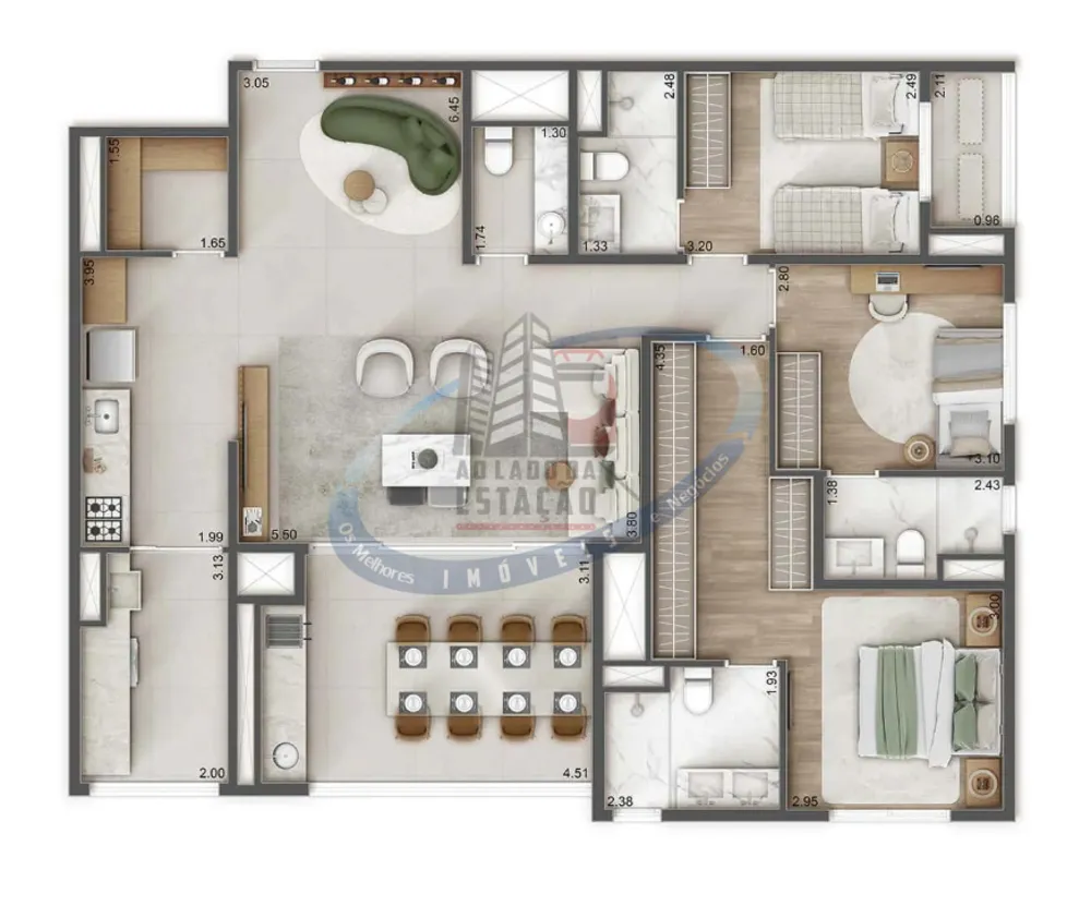 Apartamento, 4 quartos, 125 m² - Foto 11